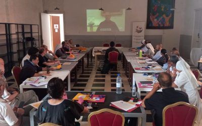 Encuentro RFMed con migrantes y Refugiados en Fraternidad de Marrakech