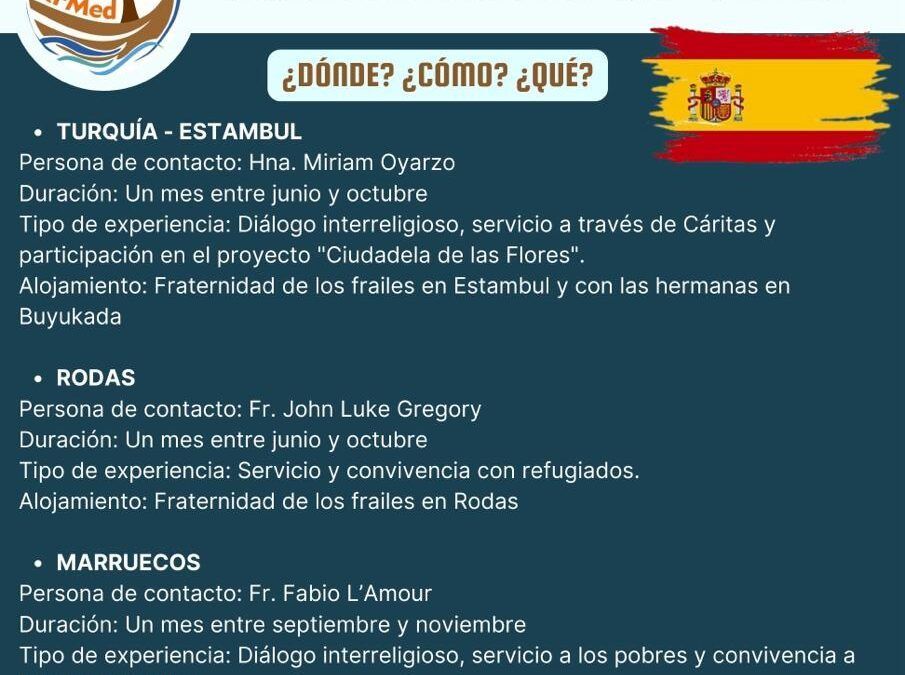Voluntariado internacional para jóvenes en el Mediterráneo